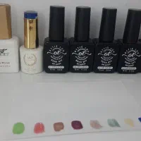 لاک ژل و پودر کاشت