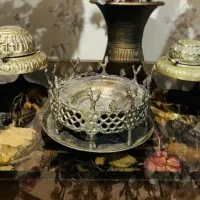 منقل برنجی عتیقه قدیمی