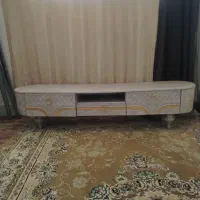 میز تلویزیون .آینه کنسول .جاکفشی وساعت پایه دار