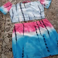 ست کراپ دامن