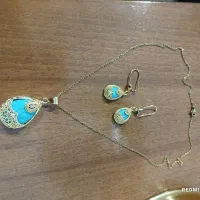 ست فیروزه ای شیک وخاص
