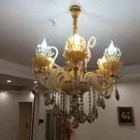 لوستر سرامیکی درحد نو|لوستر و چراغ آویز|تهران, مینای شمالی (مخبر)|دیوار
