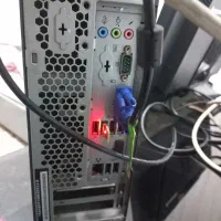 کیس به همراه مانیتور لنوو|رایانه رومیزی|مشهد, توس (بلوار توس)|دیوار