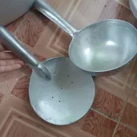 دیگ روحی.آبگردان وکفگیر بزرگ
