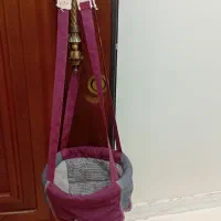 تاب آویزان رنگ‌زرشکی سالم نو