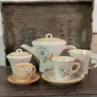 ست کامل قهوه خوری و چای خوری بابونه