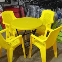 میز وصندلی 4 نفره طرح پولاد