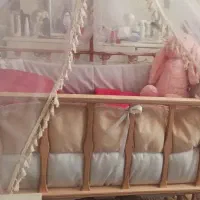 تخت کنار مادر گهواره ای مدل فرشته