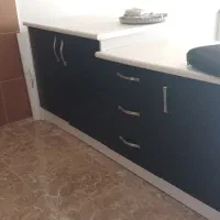 جزیره تمام ام دی اف/سینک/گاز پنج شعله همه باهم|اجاق گاز و لوازم برقی پخت‌وپز|صومعه‌سرا, |دیوار