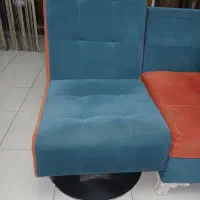 یک دست مبل راحتی ۹ نفره همراه کنسول ال|مبلمان خانگی و میز عسلی|بابلسر, |دیوار