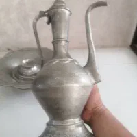 آفتابه لگن مسی قدیمی|صنایع دستی و سایر لوازم تزئینی|قم, انسجام|دیوار