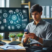 تعدادی همکار خانم تولید محتوا