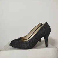 کفش پاشنه ۵ سانت لودشکا لمه( شاین دار )