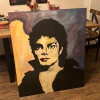 تابلو پاپ آرت مایکل جکسون