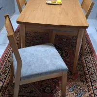 میز غذا خوری-چوب راش