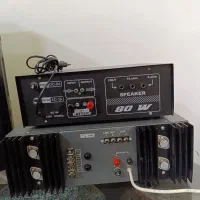 پک کامل سیستم صوتی امپلی فایر باند میکروفن|سیستم صوتی خانگی|کرمانشاه, |دیوار