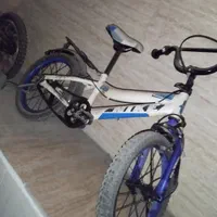 دو عدد دوچرخه شانزده تمیز خانگی یکیش کمک دار پرشی|دوچرخه، اسکیت، اسکوتر|تهران, علیآباد|دیوار