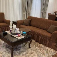 کاورپارچه ای ترک هفت نفره مبل راحتی