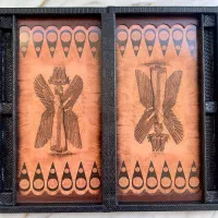 تخته نرد چرمی ساده وجامهره دار بامهره تاس فقط عمده|اسباب‌‌بازی|تهران, تهرانسر مرکزی|دیوار