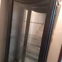 بوفه شیشه ای چوبی ۴ طبقه شیک و تمیز به فروش میرسد|بوفه، ویترین، کنسول|تهران, جی|دیوار
