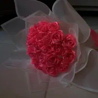 دسته گل رز اموزش گل