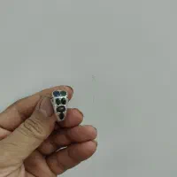 انگشتر نقره رکاب مانی ده جواهر زمرد یاقوت کبود|جواهرات|پاکدشت, پاکدشت (مامازند)|دیوار