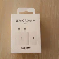 شارژر ۲۵ وات سامسونگ ب همراه کابل و تبدیل