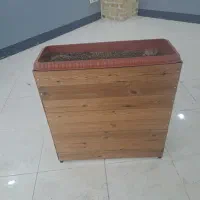 فلاور باکس گلدان همراه با خاک