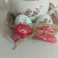 قوری چینی۶نفره زرین قدیمی با دو نمکدان