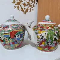 دو عدد قوری بزرگ طرح مینیاتوری نو نو