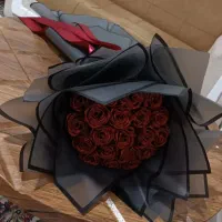 گل روبانی و دسته گل