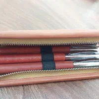 ست لوکس فابرکاستل چوب گلابی اصل + کیف چرمی|لوازم التحریر|رشت, منظریه|دیوار