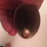 زنگ قدیمی،۸سانت|کلکسیون اشیاء عتیقه|شهرکرد, |دیوار