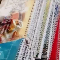 سیمی کتاب درسی فنری و پانچ منگنه تکثیر و فتوکپی|لوازم التحریر|کرج, باغستان|دیوار