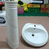 روشویی تمیز و نو