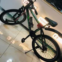 دوچرخه دیسکی مشکی سایز 26 ویوا آلمنیوم بدون کارکرد