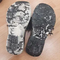 صندل دخترانه ملیله مشکی|کیف، کفش، کمربند|اردبیل, |دیوار