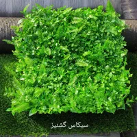 گرین وال دیوار سبز فنس برگی فنس چمنی اکاردئونی|مصالح و تجهیزات ساختمان|اصفهان, باغ گلها|دیوار