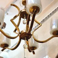 ۴ عدد لوستر نو قلبی پنج شاخه|لوستر و چراغ آویز|خوی, |دیوار