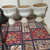 گلدان|گل و گیاه طبیعی|قصرشیرین, |دیوار