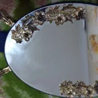 اینه و ۲عدد شمدان نو نو