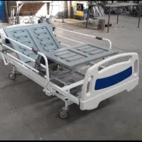 اجاره تخت بیمارستانی سه‌شکن ABS قابل تنظیم
