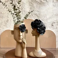 دکوری و گلدان گل چشم خاص|مجسمه، تندیس، ماکت|تهران, مجیدیه|دیوار