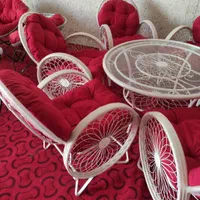 فروش ویژه میز و صندلی باغی مبلمان ویلایی مدل گلبرگ|میز و صندلی غذاخوری|خمینیشهر, |دیوار