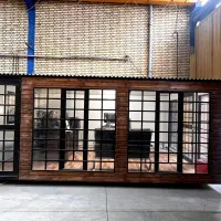 کانکس اداری با لوازم اداری ۳ در ۵ نما چوب|دفتر کار|نیشابور, کریم آباد|دیوار