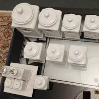 پا سماوری ۱۳ پارچه ترک اصلا استفاده نشدن|ظروف نگهدارنده، پلاستیکی، یکبارمصرف|ارومیه, |دیوار