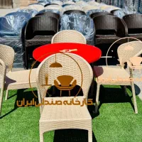 میز و صندلی پلاستیکی مدل پروازنهارخوری غذاخوری
