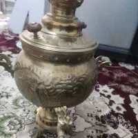 سماور  قلم کاری 6لیتری نو|سماور، چای‌ساز، قهوه‌ساز|قم, علی آباد سعدگان|دیوار