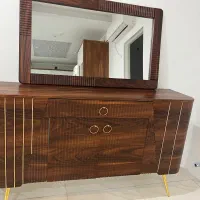 میز کنسول و اینه|بوفه، ویترین، کنسول|کرج, ساسانی (قلمستان)|دیوار