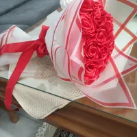 ساخت انواع گل روبانی دسته گل باکس